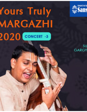 YTMargazhi 2020 Concert by SUNIL R GARGYAN