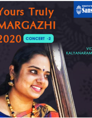 YTMargazhi 2020 Concert by VIDYA KALYANARAMAN